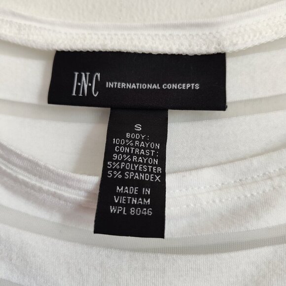 Ladies SZ S Inc White Short-Sleeve T-Shirt - Picture 4 of 4